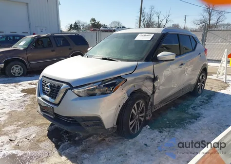 2019 Nissan Kicks Sv from USA, damaged, VIN 3N1CP5CU5KL498273
